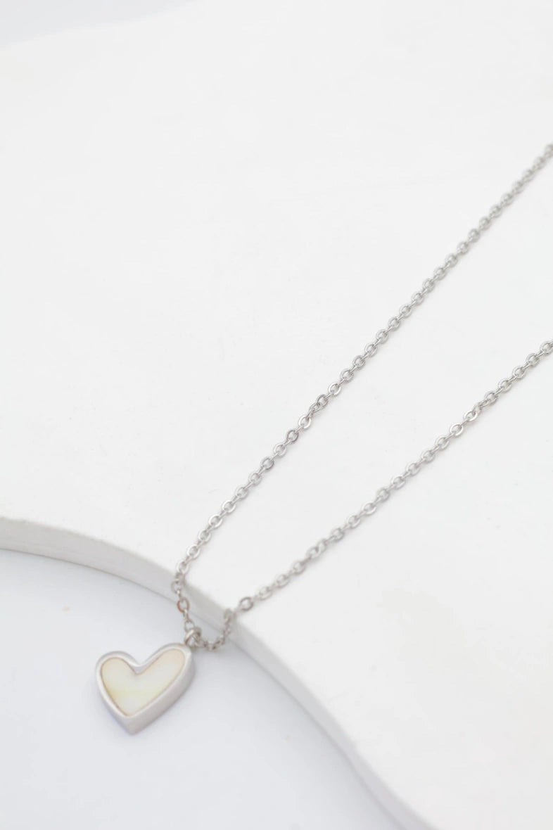Collier en acier inoxydable - ARGENT