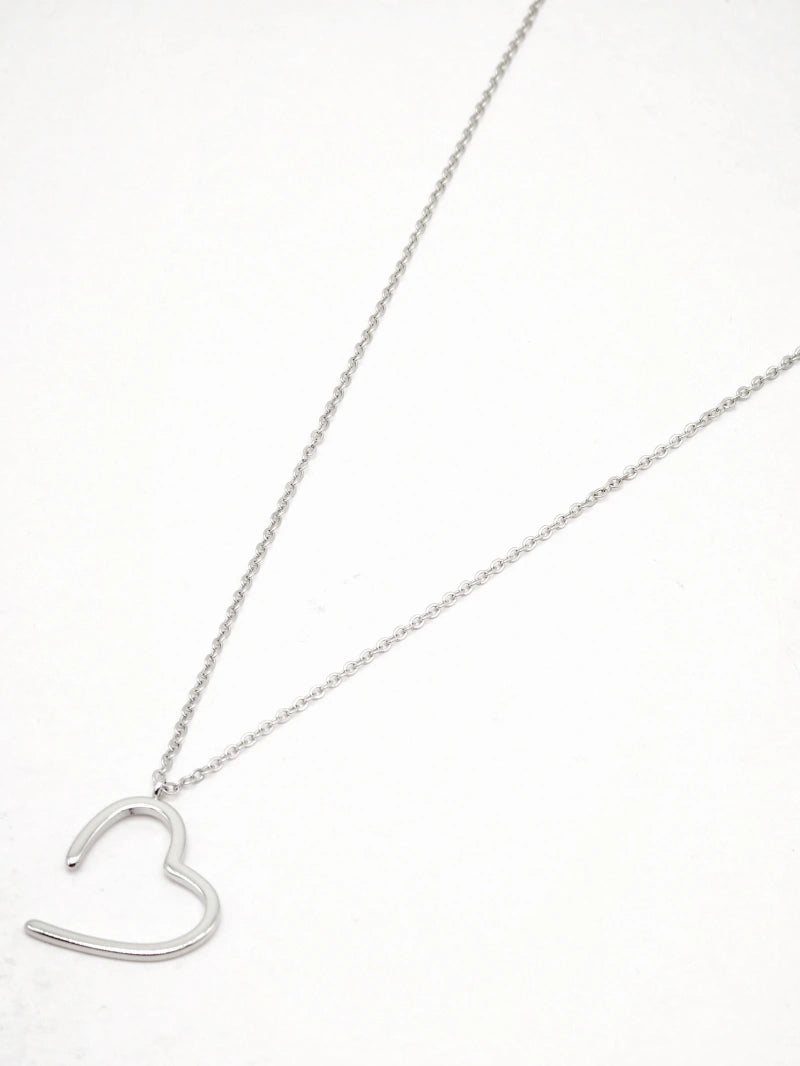 Collier en acier inoxydable - ARGENT