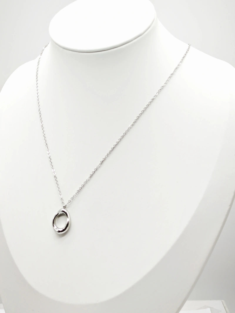 Collier en acier inoxydable - ARGENT