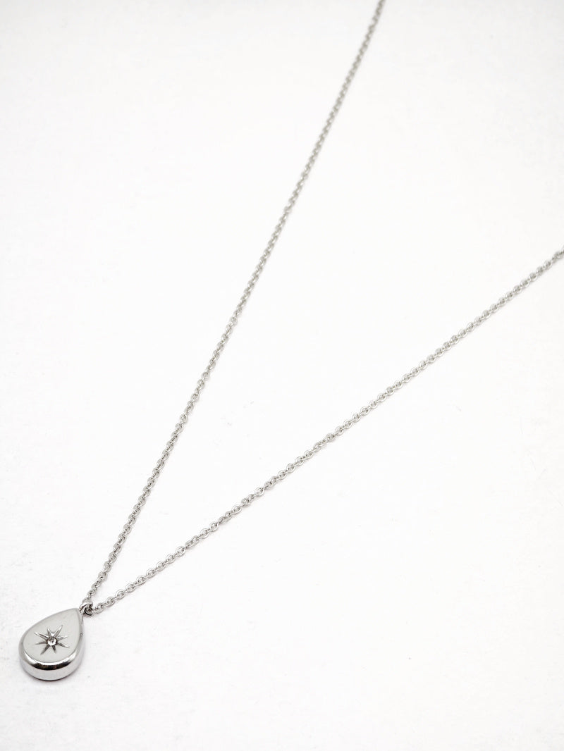 Collier en acier inoxydable - ARGENT