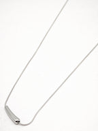 Collier en acier inoxydable - ARGENT