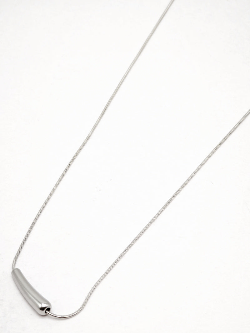 Collier en acier inoxydable - ARGENT
