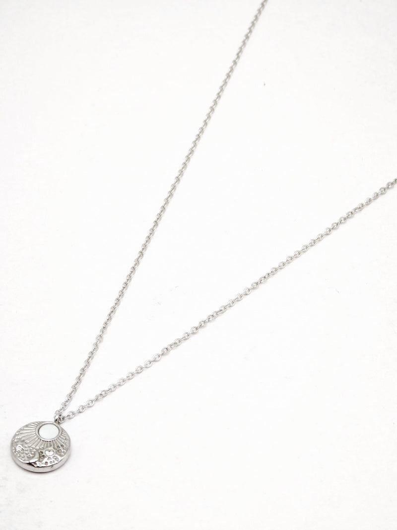 Collier en acier inoxydable - ARGENT