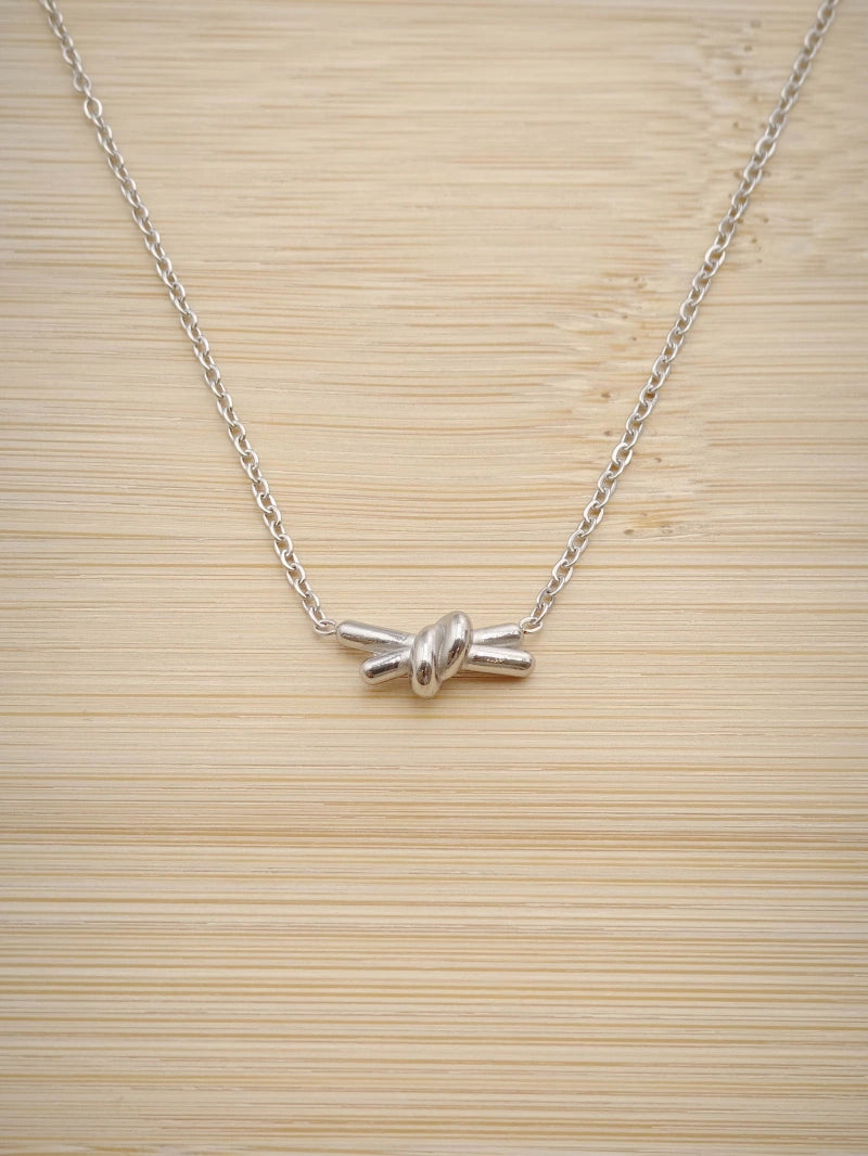 Collier en acier inoxydable - ARGENT