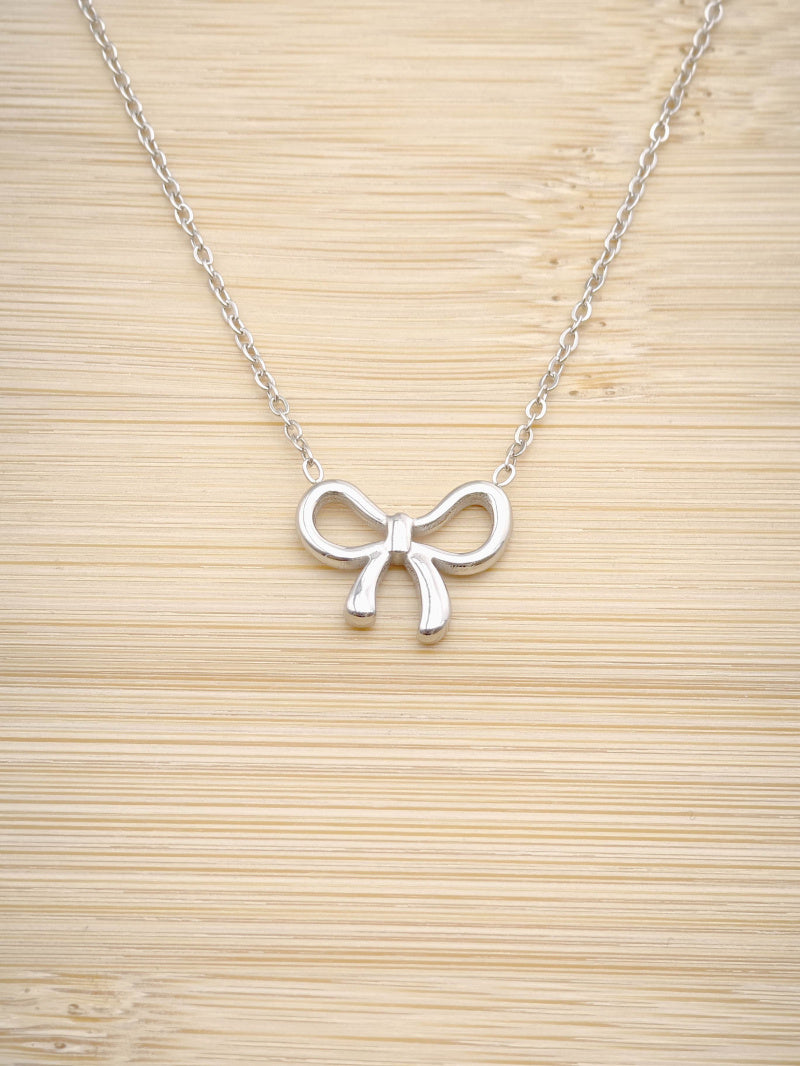 Collier en acier inoxydable - ARGENT