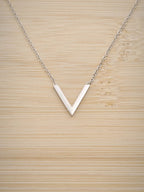 Collier en acier inoxydable - ARGENT