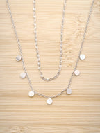 Collier en acier inoxydable - ARGENT