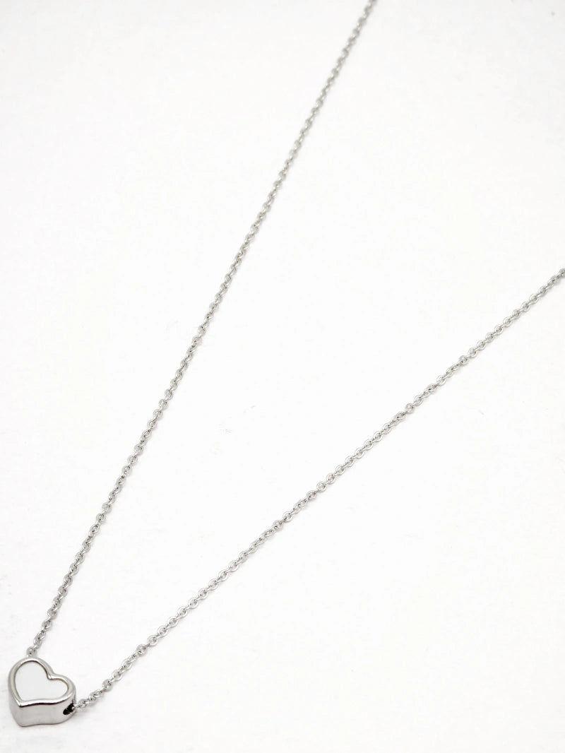 Collier en acier inoxydable - ARGENT