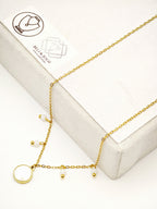 Collier en acier inoxydable - BLANC