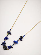 Collier en acier inoxydable - BLEU
