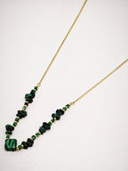 Collier en acier inoxydable - VERT