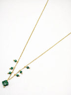 Collier en acier inoxydable - VERT