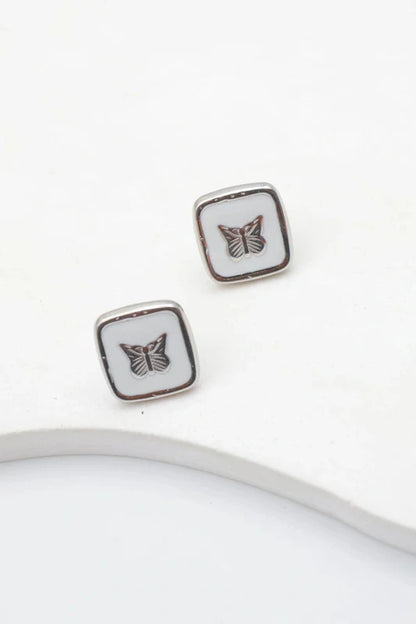 Boucles d’oreilles en acier inoxydable