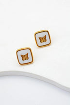 Boucles d'oreilles en acier inoxydable - DORÉ