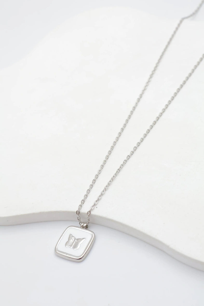 Collier en acier inoxydable - ARGENT