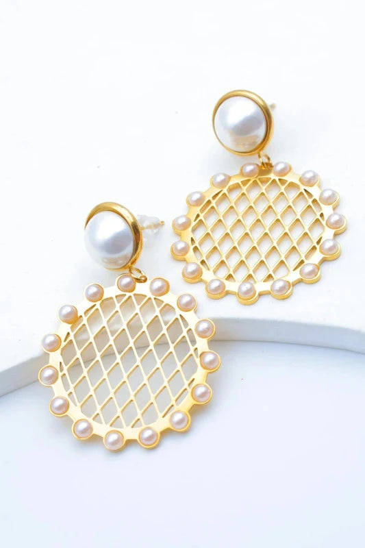 Boucles d’oreilles en acier inoxydable