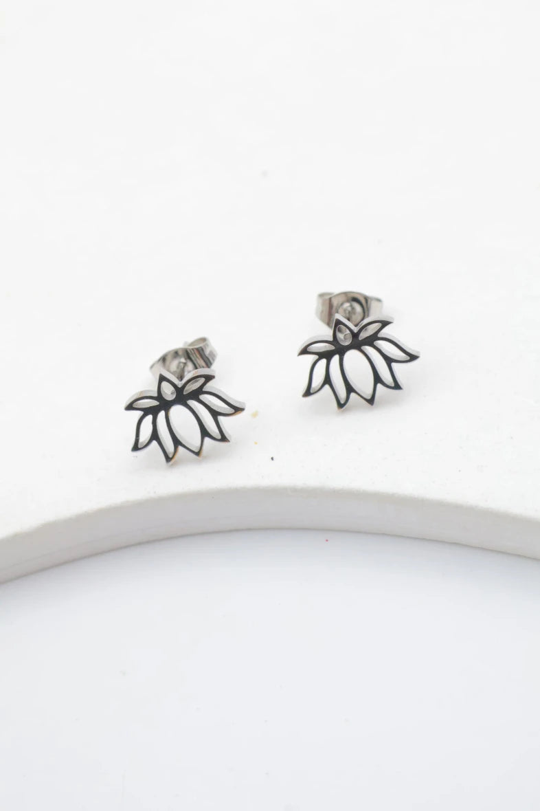 Boucles d’oreilles en acier inoxydable