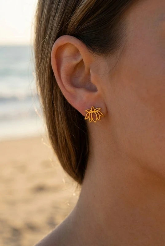 Boucles d’oreilles en acier inoxydable