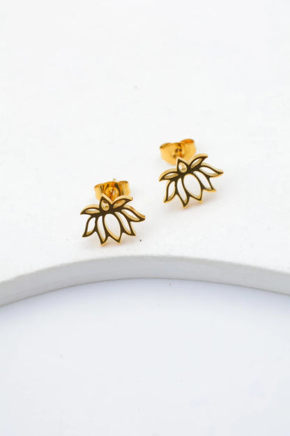 Boucles d’oreilles en acier inoxydable