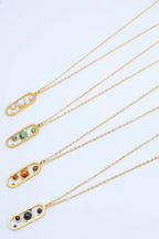 Collier en acier inoxydable - NOIR