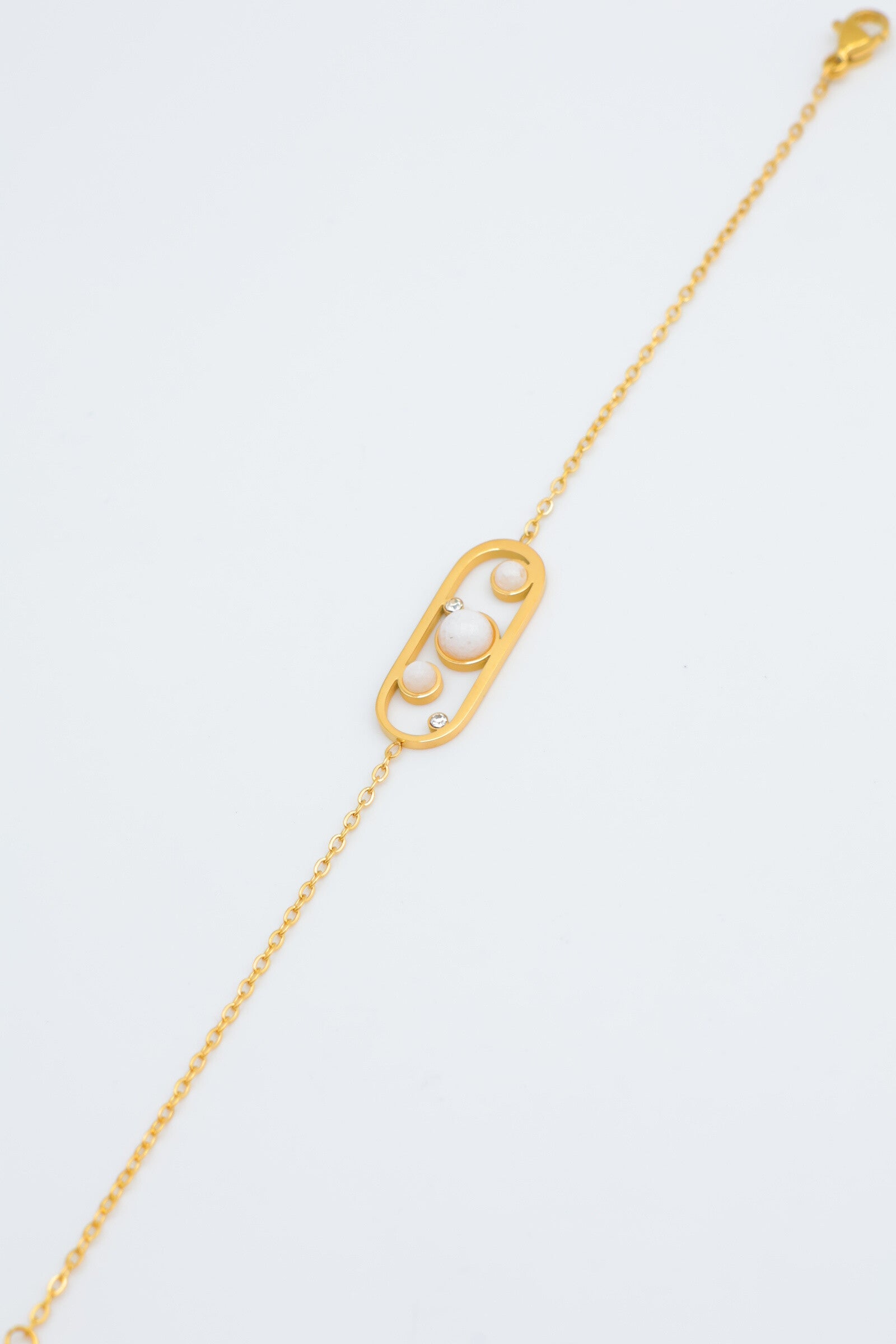 Bracelet en acier inoxydable - BLANC