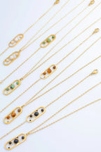 Parure de bijoux en acier inoxydable - NOIR