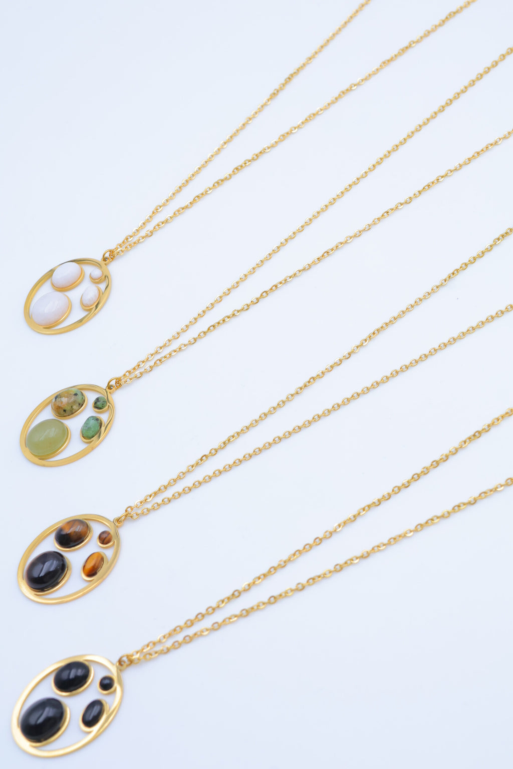 Collier en acier inoxydable - VERT