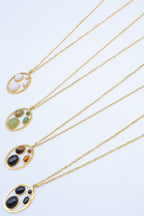 Collier en acier inoxydable - VERT