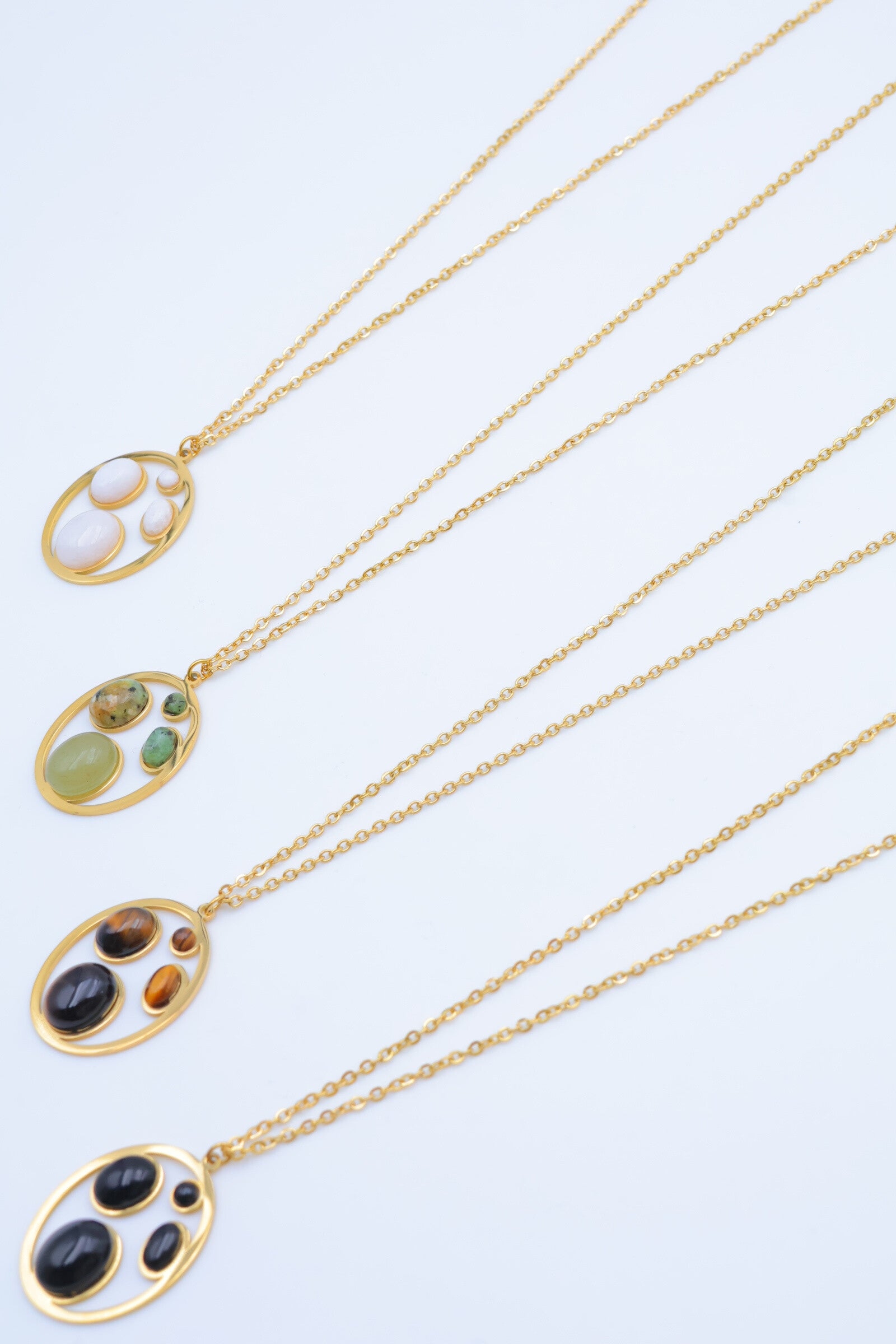 Collier en acier inoxydable - VERT