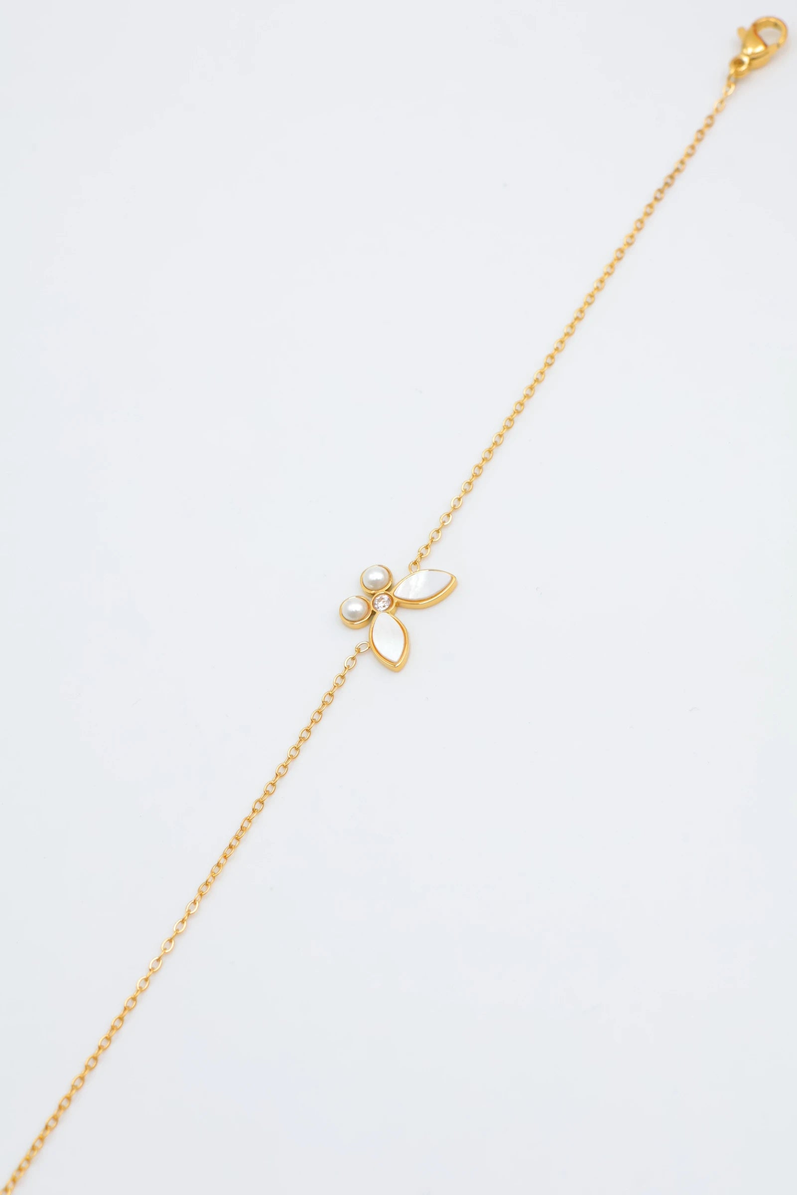 Bracelet en acier inoxydable - BLANC