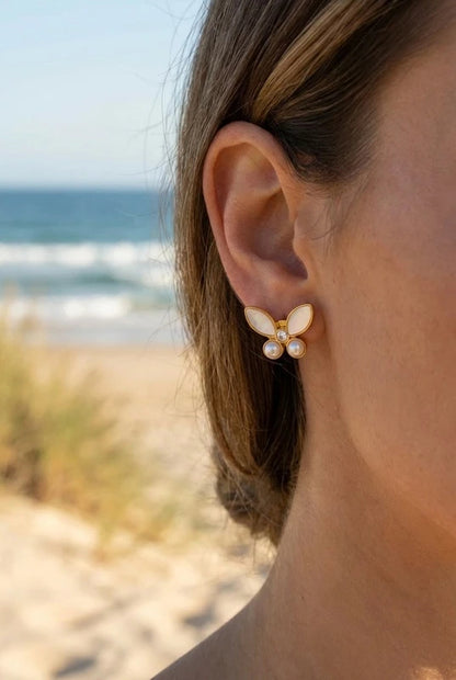 Boucles d’oreilles en acier inoxydable