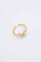 Bague en acier inoxydable ajustable - BLANC