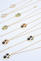 Parure de bijoux en acier inoxydable - VERT