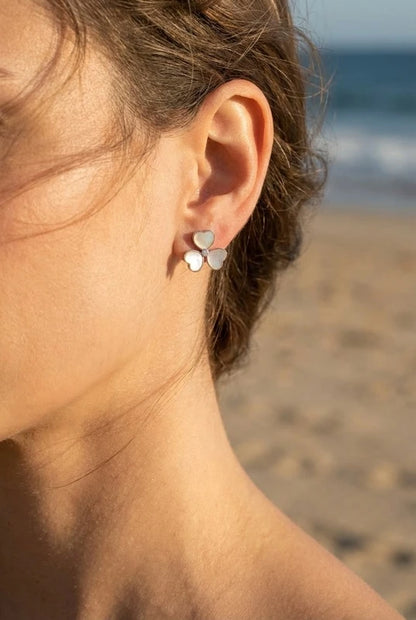 Boucles d’oreilles en acier inoxydable