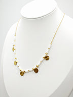 Collier en acier inoxydable - BLANC