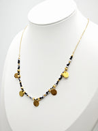 Collier en acier inoxydable - NOIR