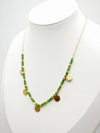 Collier en acier inoxydable - VERT