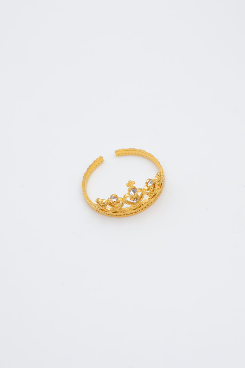 Bague en acier inoxydable ajustable - DORÉ