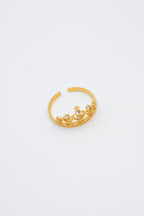 Bague en acier inoxydable ajustable - DORÉ