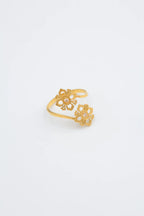 Bague en acier inoxydable ajustable - DORÉ