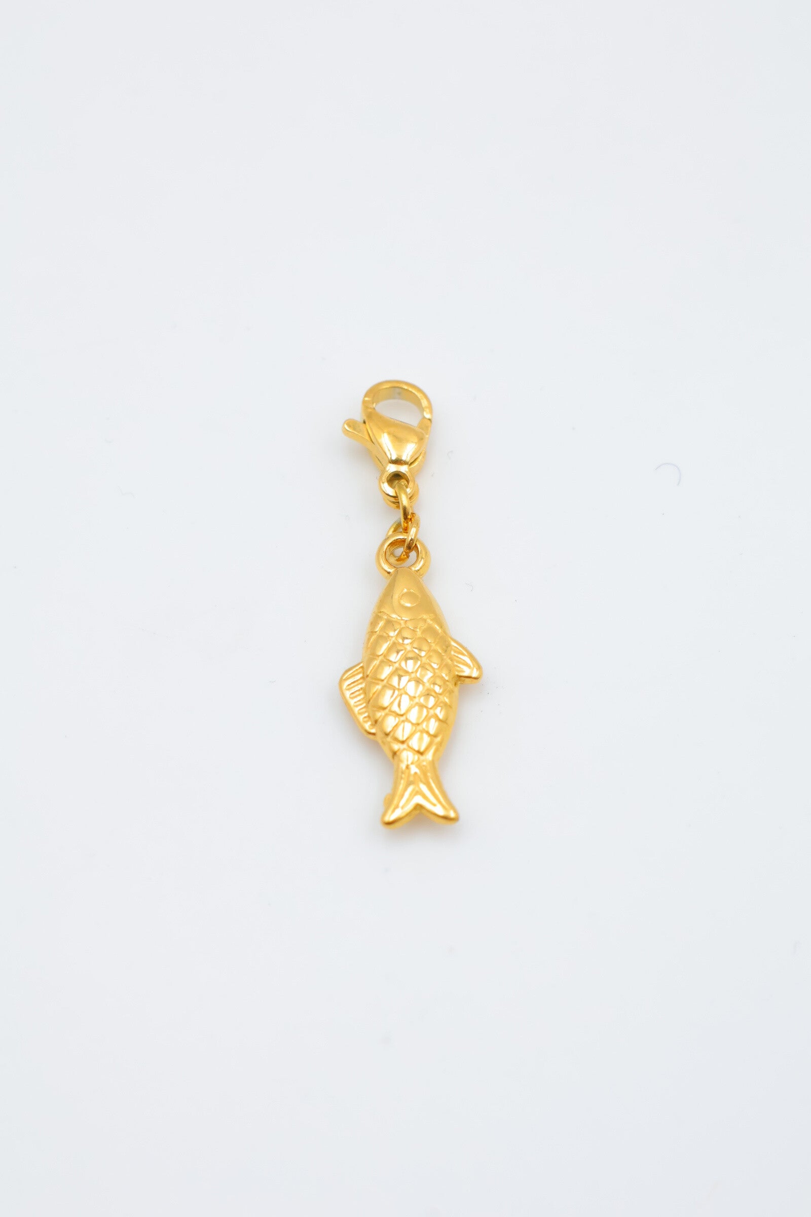 Pendentif poisson en acier inoxydable - DORÉ