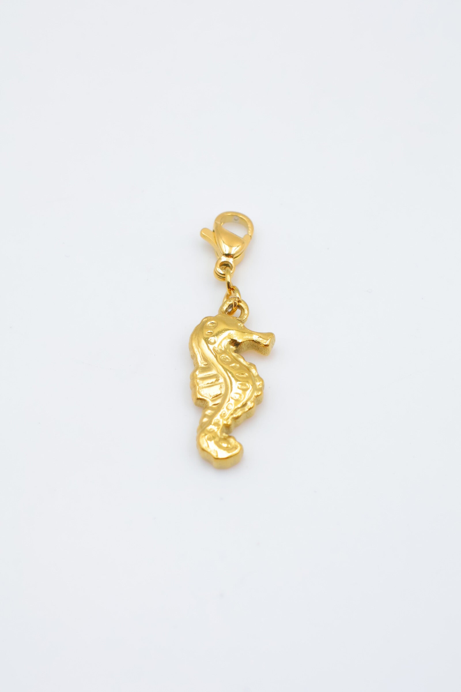 Pendentif hippocampe en acier inoxydable - DORÉ