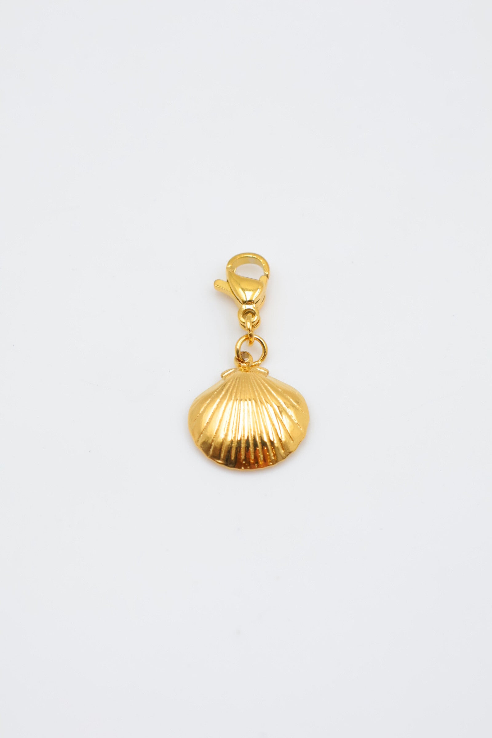 Pendentif coquillage en acier inoxydable - DORÉ