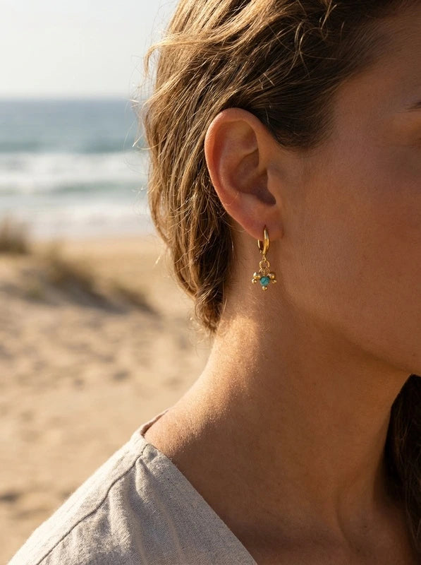 Boucles d’oreilles en acier inoxydable