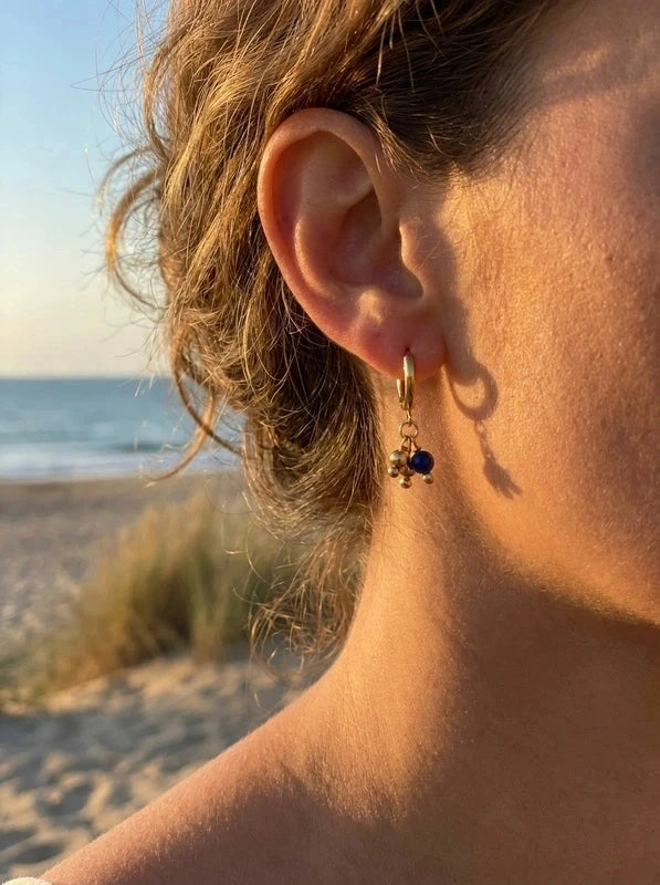 Boucles d’oreilles en acier inoxydable