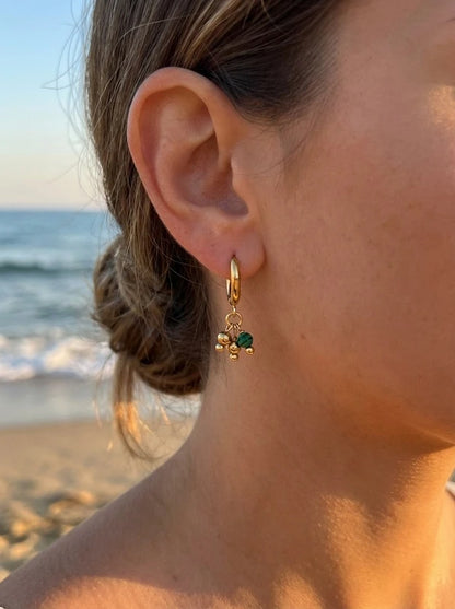 Boucles d’oreilles en acier inoxydable
