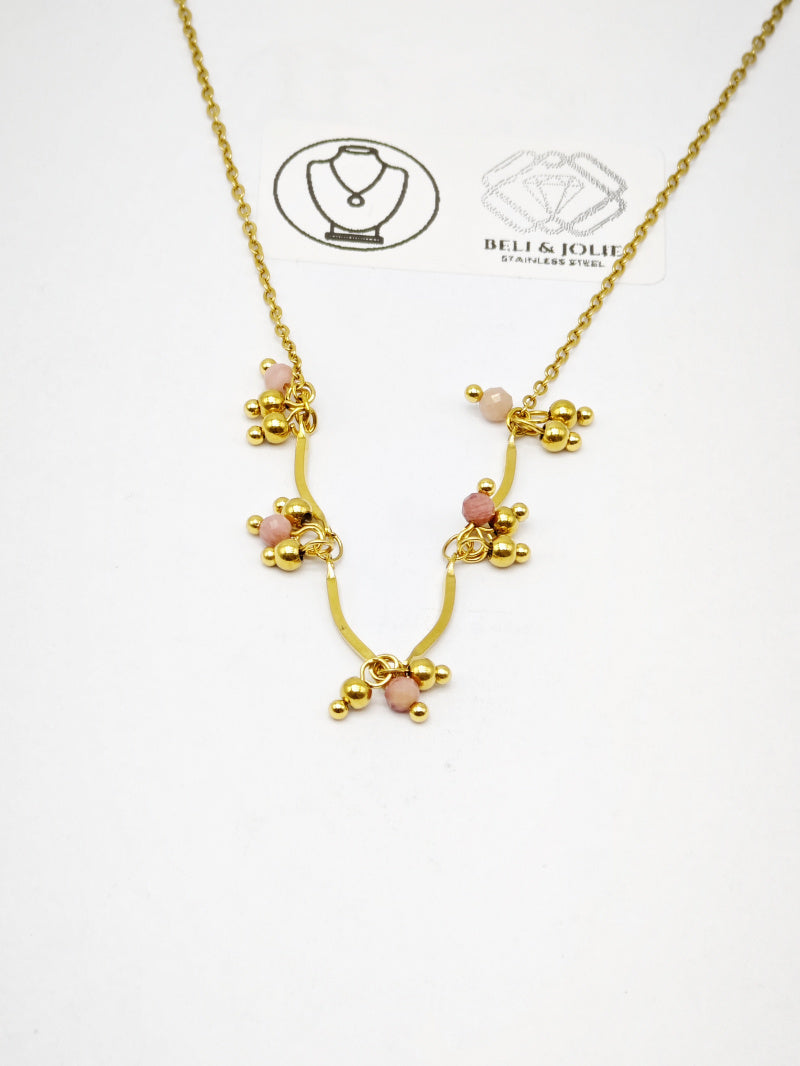 Collier en acier inoxydable - ROSE