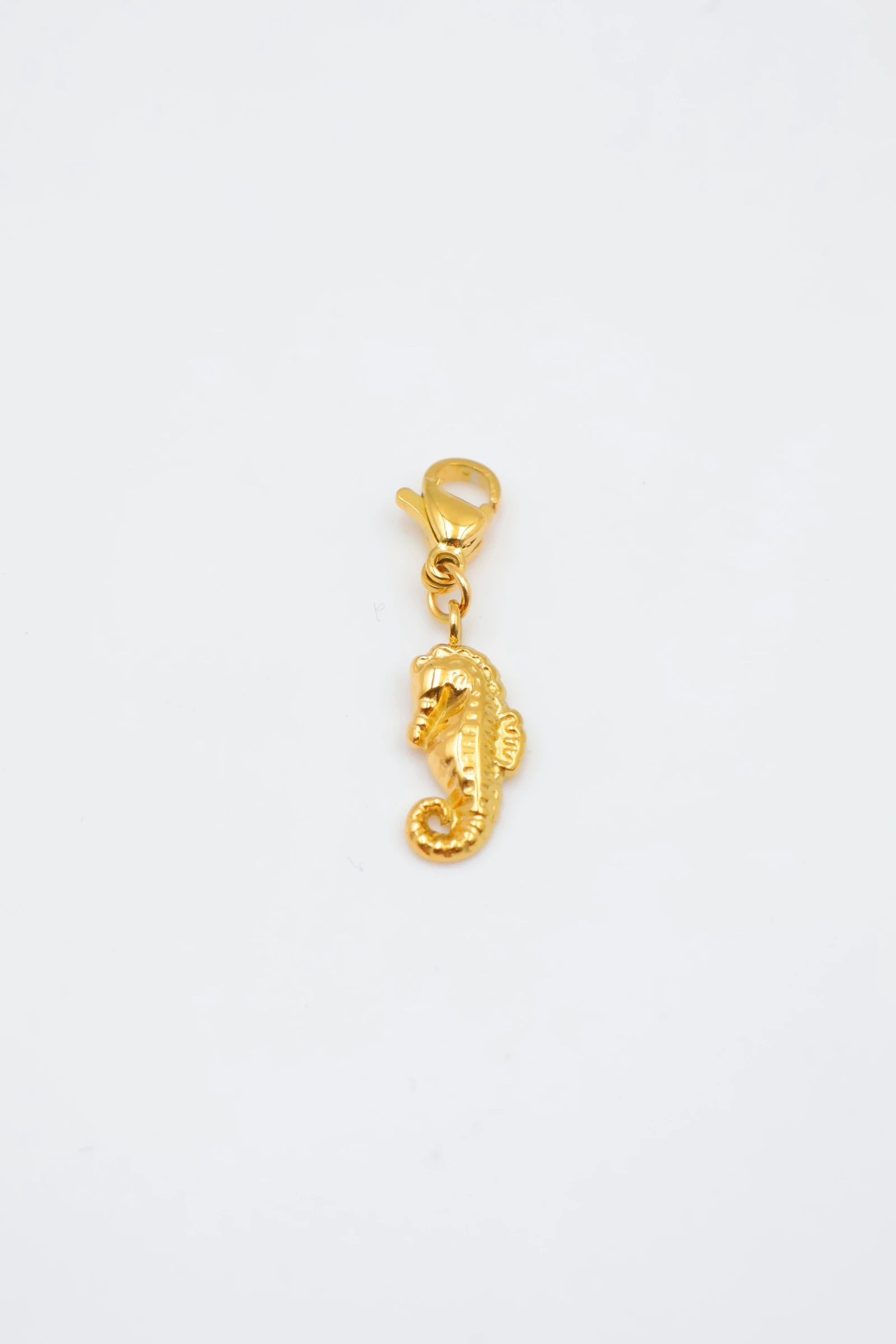 Pendentif hippocampe en acier inoxydable - DORÉ
