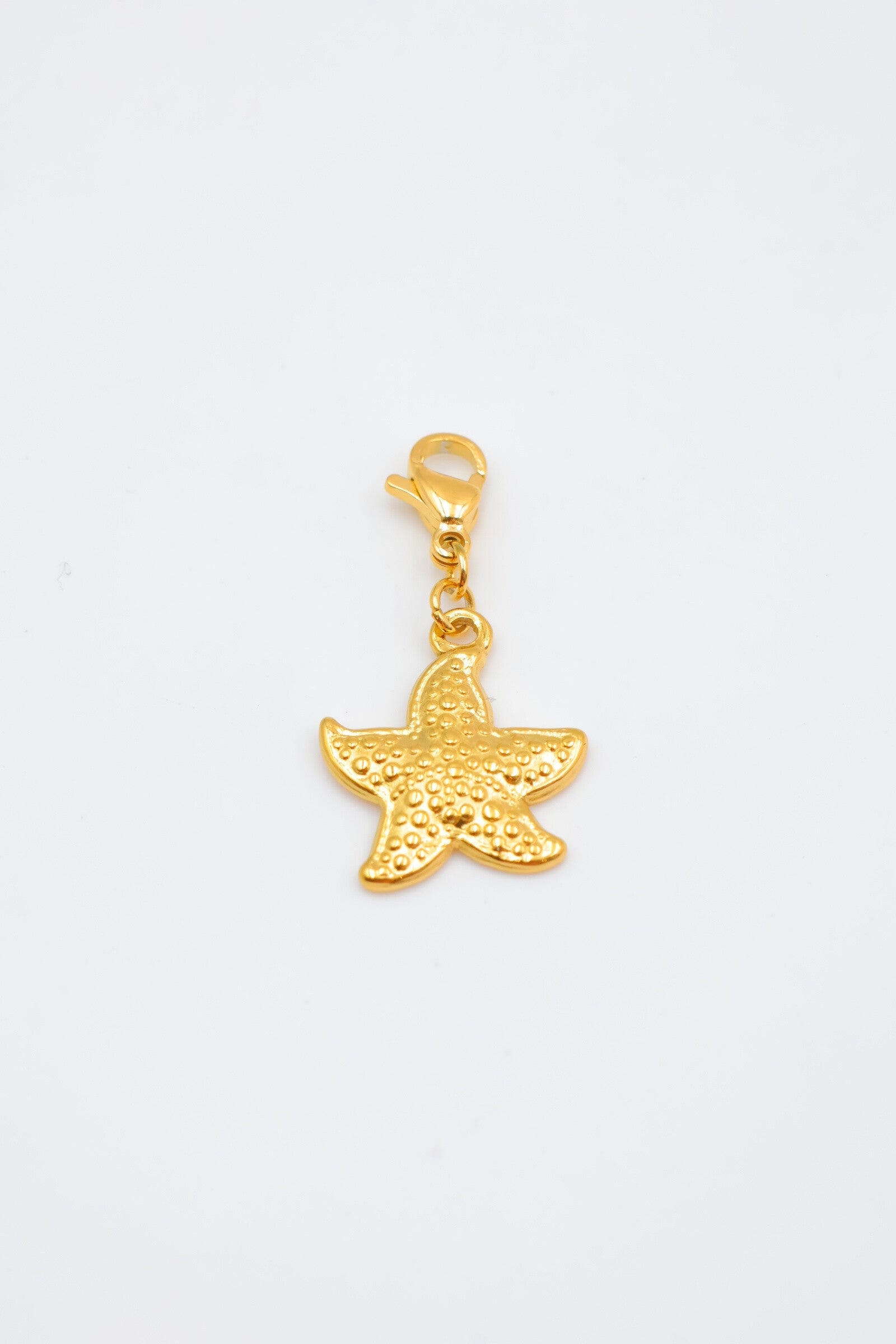 Pendentif étoile de mer en acier inoxydable - DORÉ