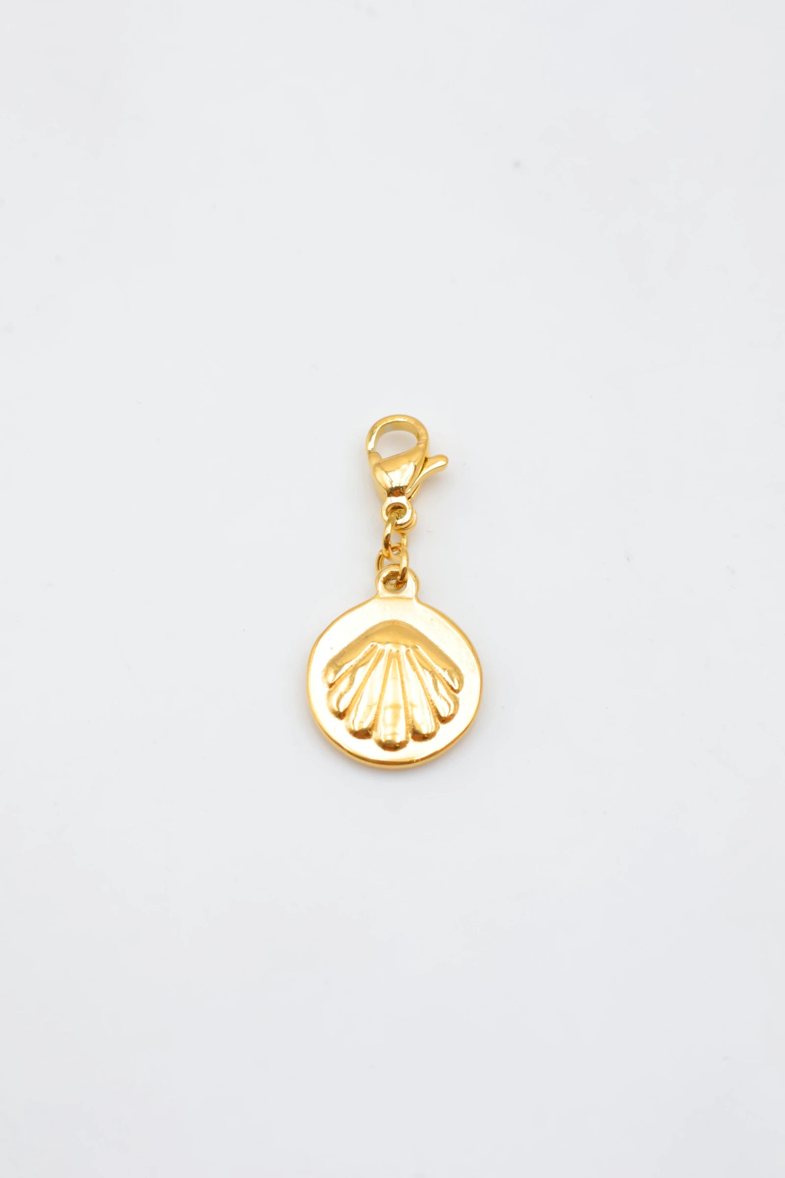 Pendentif coquillage en acier inoxydable - DORÉ